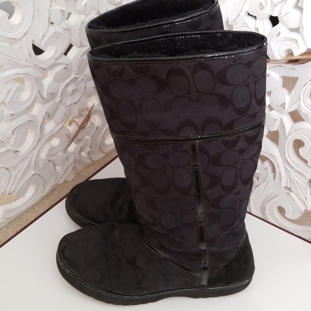 Coach Ugg Style Boots
